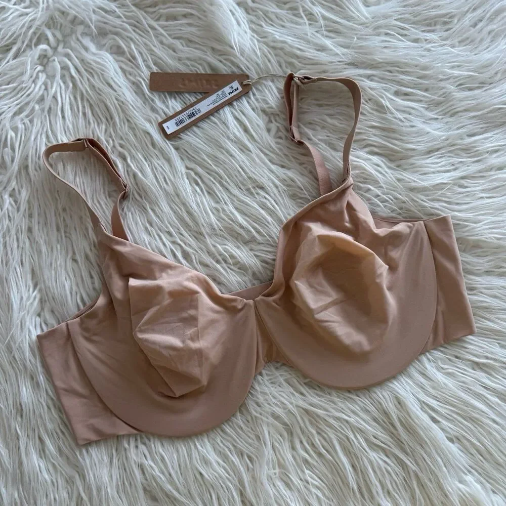 Skims Smoothing Intimates Unlined Full Coverage Bra Clay Size 38DD - Picture 2 of 6